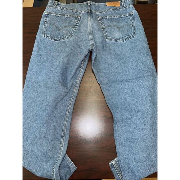 Levi’s Mens 505 Straight Leg Regular Fit Denim Jeans Size 40x34 - Picture 4 of 7